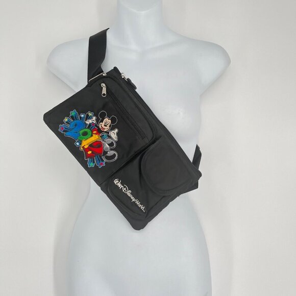 Disney Parks 2012 Mickey‎ Mouse & Pluto Waist Bag - Picture 4 of 5